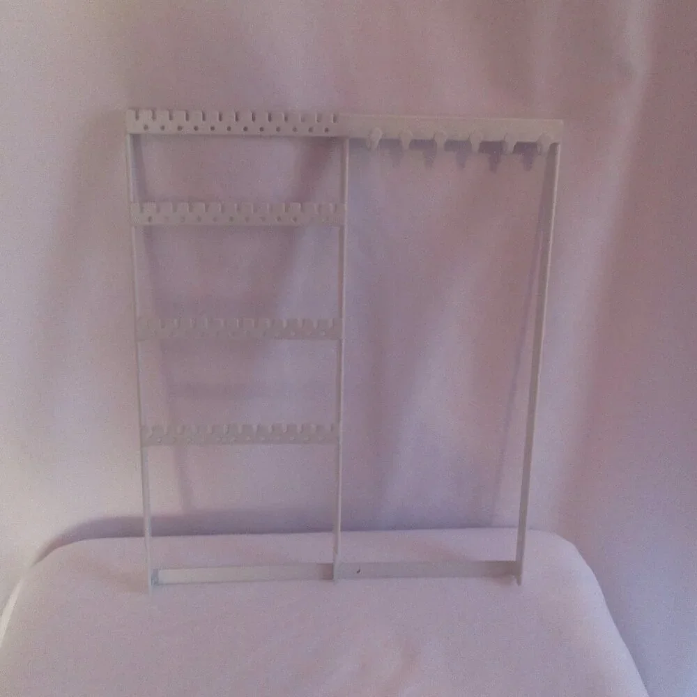 Iron Jewellery Stand Organiser Necklaces Bracelets Earring Jewelry Display Shelf